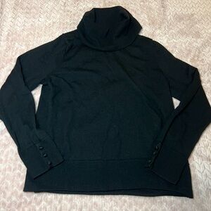 Black Turtleneck Sweater